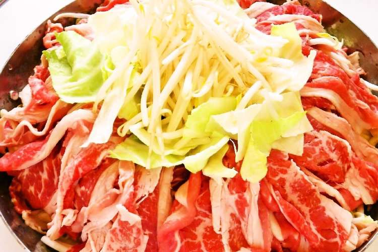 簡単 牛肉とキャベツともやしの炊き鍋 レシピ 作り方 By Hirokoh クックパッド 簡単おいしいみんなのレシピが352万品