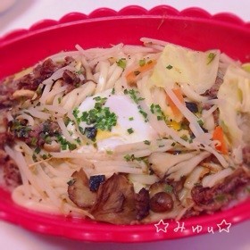 超〜カンタン肉野菜うどん♡の画像
