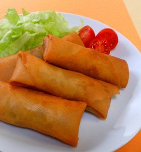 簡単!激ウマ!とろーり餡たっぷりの春巻き