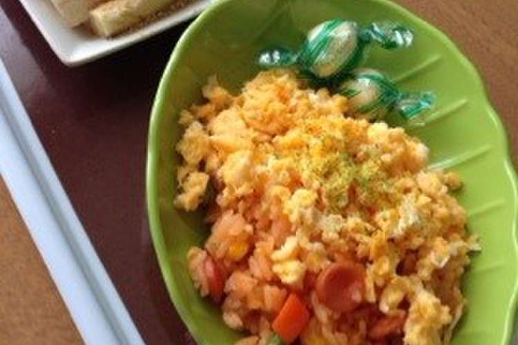離乳食後期 幼児 簡単オムライスランチ レシピ 作り方 By はるmama クックパッド 簡単おいしいみんなのレシピが352万品