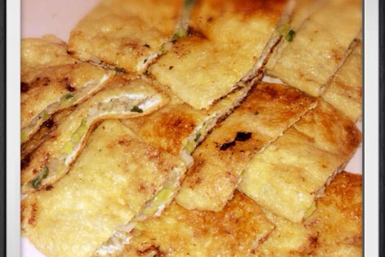 簡単リメイク油揚げ餃子 サクサク美味しい レシピ 作り方 By なさままりん クックパッド 簡単おいしいみんなのレシピが359万品
