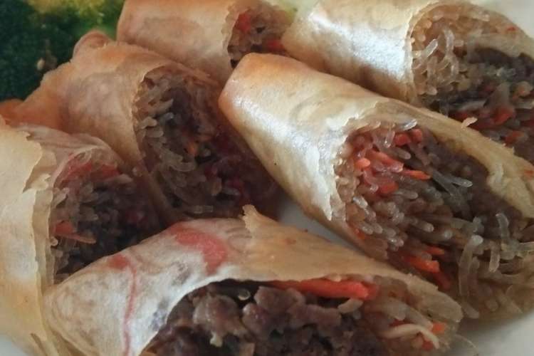 ｺｽﾄｺ ﾌﾟﾙｺｷﾞ 春巻き レシピ 作り方 By Tmyトッポジージョ クックパッド 簡単おいしいみんなのレシピが358万品