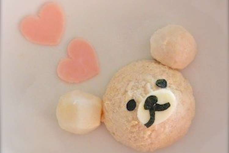 犬用 キャラ弁 クマさん レシピ 作り方 By ココシャネのママ クックパッド 簡単おいしいみんなのレシピが350万品