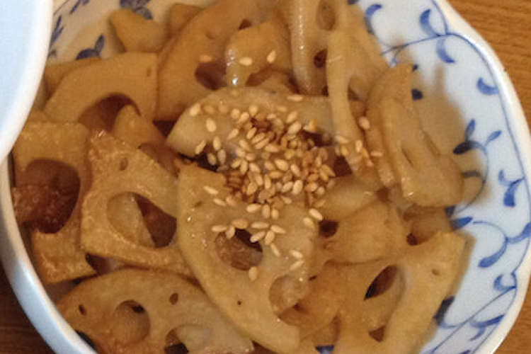 麺つゆで簡単 れんこんきんぴら レシピ 作り方 By Earlybirdk クックパッド 簡単おいしいみんなのレシピが366万品