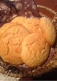 ☆簡単☆サクサクホロホロ大きなクッキー