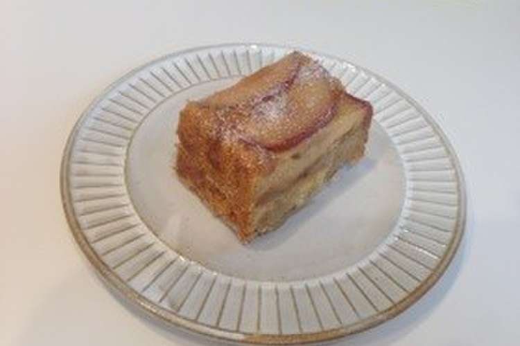 リンゴのクラムケーキ レシピ 作り方 By Maria015 クックパッド