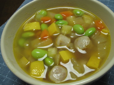 ズッキーニのスープの写真