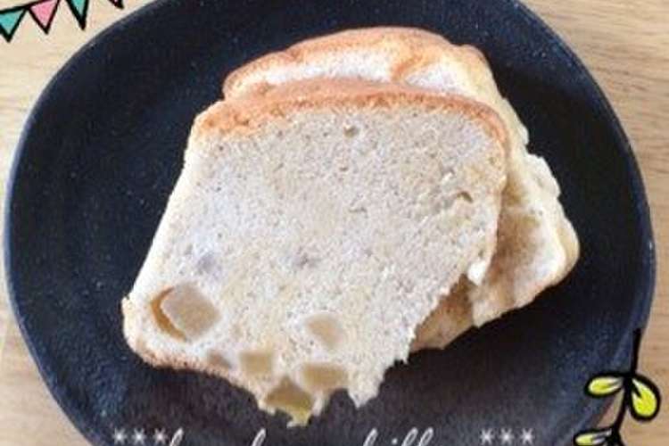 りんごのシフォンケーキ レシピ 作り方 By 大阪弁のサザエ クックパッド 簡単おいしいみんなのレシピが353万品