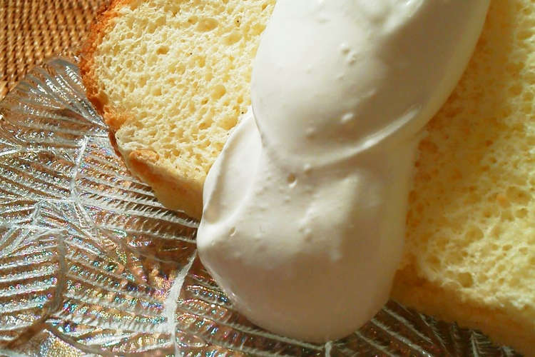少量の生クリーム泡立て 原始のパワーで レシピ 作り方 By しましまゴロゴロ クックパッド 簡単おいしいみんなのレシピが356万品