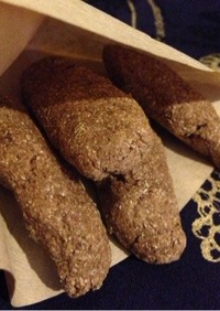 ヘルシー☆ふすま粉のクッキーパン