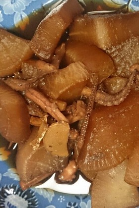 いかと大根の煮物