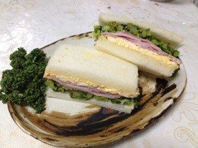 簡単！菜の花サンドイッチの画像