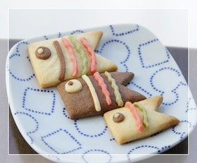 子どもの日に*鯉のぼりクッキー