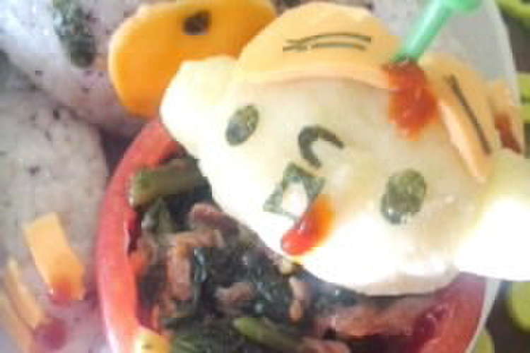 キャラ弁 ピティー君障害事件 レシピ 作り方 By へたれkitchen クックパッド