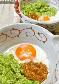 白飯が進むぅ~オクラ・卵・醤油麹３色小鉢