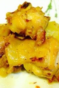 鶏とジャガの香り焼 〜ジャーマンポテト風