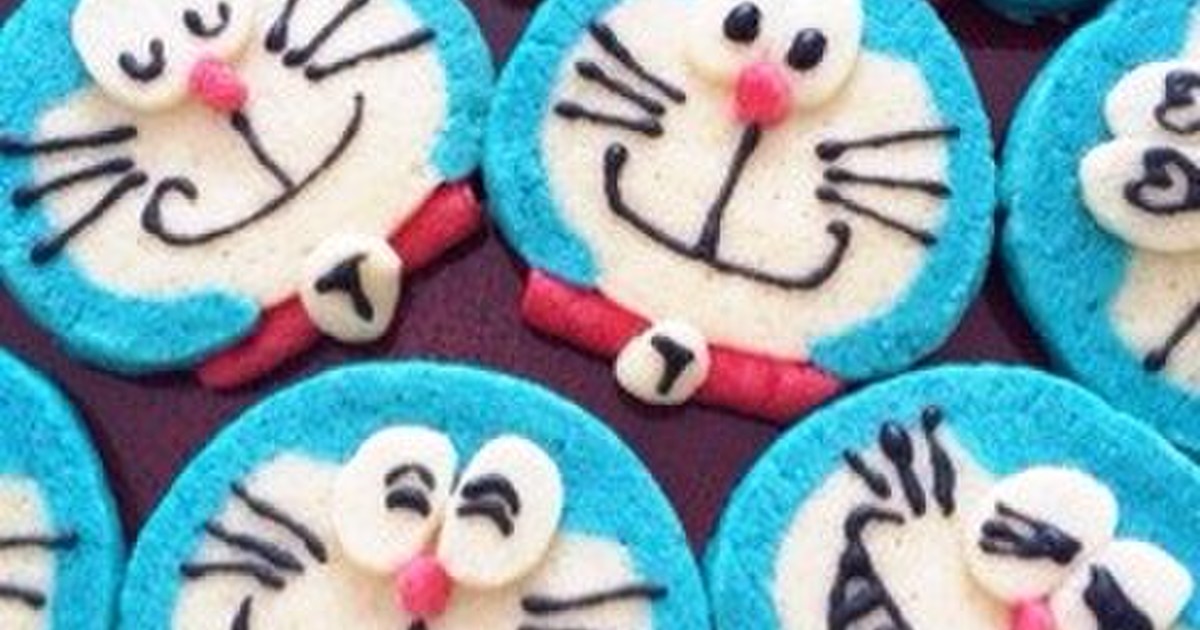 ドラえもんかわいいアイスボックスクッキー レシピ 作り方 By プクル クックパッド 簡単おいしいみんなのレシピが354万品