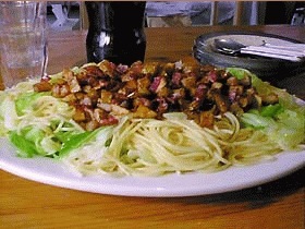揚げジャガのスパゲッティー