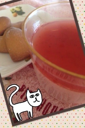 春色ゼリー(^o^)/セノビックイチゴ味