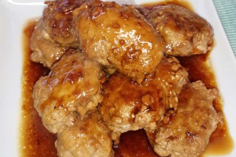 豚ミンチで 照り照りつくね レシピ 作り方 By ナナコ クックパッド 簡単おいしいみんなのレシピが356万品