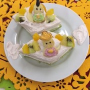ひしもちの食パンケーキの写真