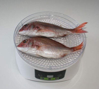 簡単☆すぐできる食品乾燥機で鯛の干物作りの写真