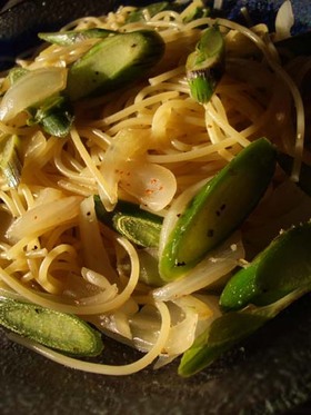 山うどパスタ