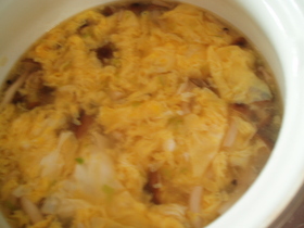 ふわふわ*卵の中華スープ*