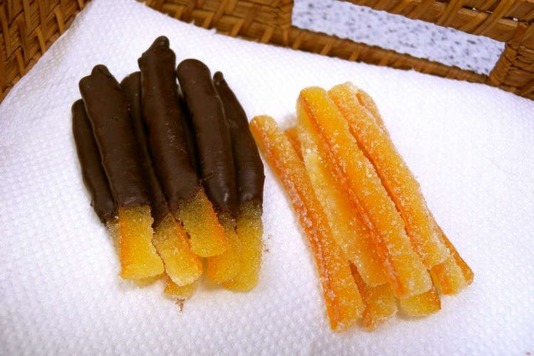 ハッサクのピールとチョコピール レシピ 作り方 By 児島屋甚兵衛 クックパッド 簡単おいしいみんなのレシピが350万品