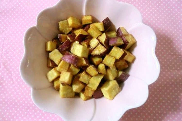 さつまいもの素揚げバター味 レシピ 作り方 By やっこかあさん クックパッド 簡単おいしいみんなのレシピが354万品