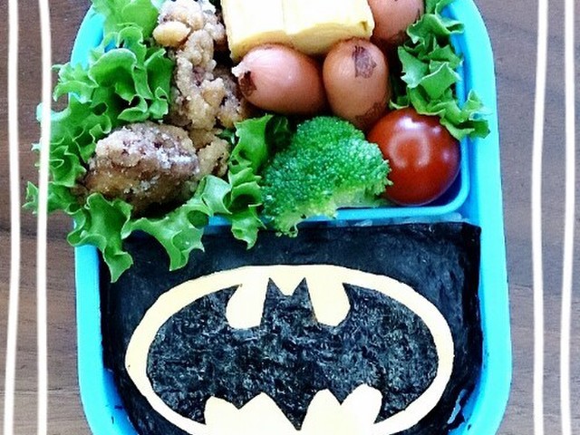 バットマン キャラ弁 のり弁 レシピ 作り方 By Clear3797 クックパッド 簡単おいしいみんなのレシピが352万品