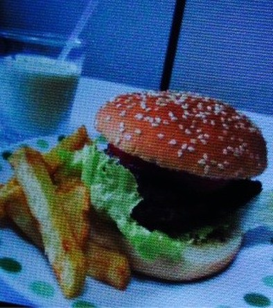 モスバーガー風ハンバーガーセット♪の写真