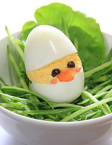 生まれたて！ひよこタマゴ(卵)#キャラ弁の写真