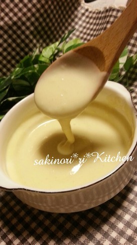 バター無でも♪炒めない豆乳ホワイトソース