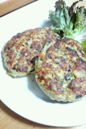 豚ミンチと白菜で餃子ハンバーグ