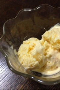 チーズケーキ味のアイスクリーム♡