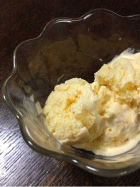 チーズケーキ味のアイスクリーム♡の画像