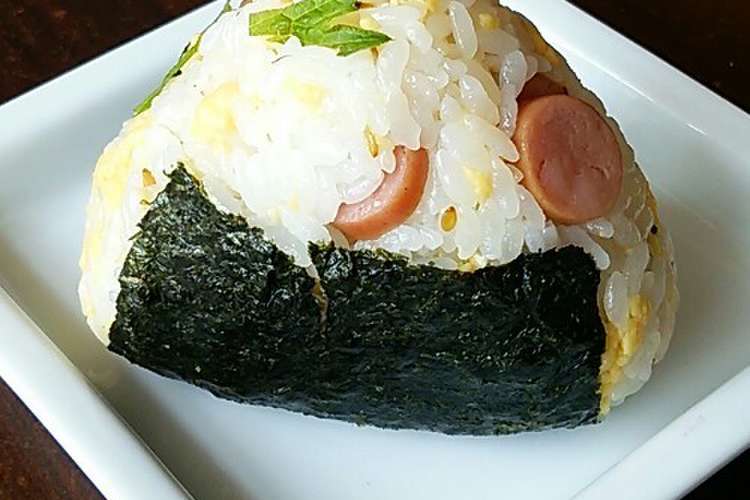 ソーセージおにぎり レシピ 作り方 By ひなみはる クックパッド