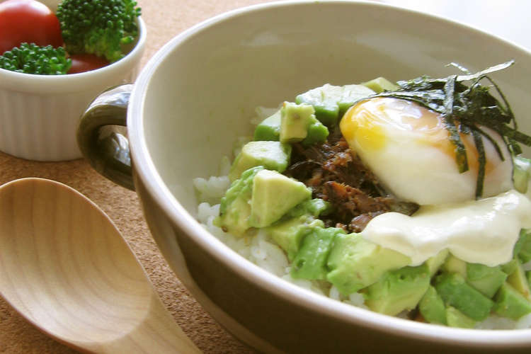 佃煮があったら 簡単ランチにアボカド丼 レシピ 作り方 By とこきち クックパッド 簡単おいしいみんなのレシピが352万品