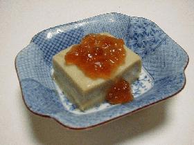 旬の枝豆豆腐