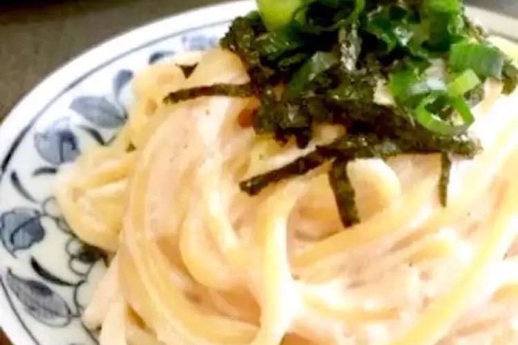 白だしと味噌の明太子クリームパスタ レシピ 作り方 By マシュマロキャンディ クックパッド