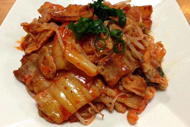 ご飯が進む 豚バラキムチもやし炒め レシピ 作り方 By おこさちゃま クックパッド 簡単おいしいみんなのレシピが377万品