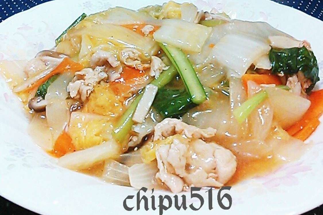簡単子供が喜ぶ 残り物白菜と野菜の中華丼 レシピ 作り方 By Chipu516 クックパッド 簡単おいしいみんなのレシピが379万品