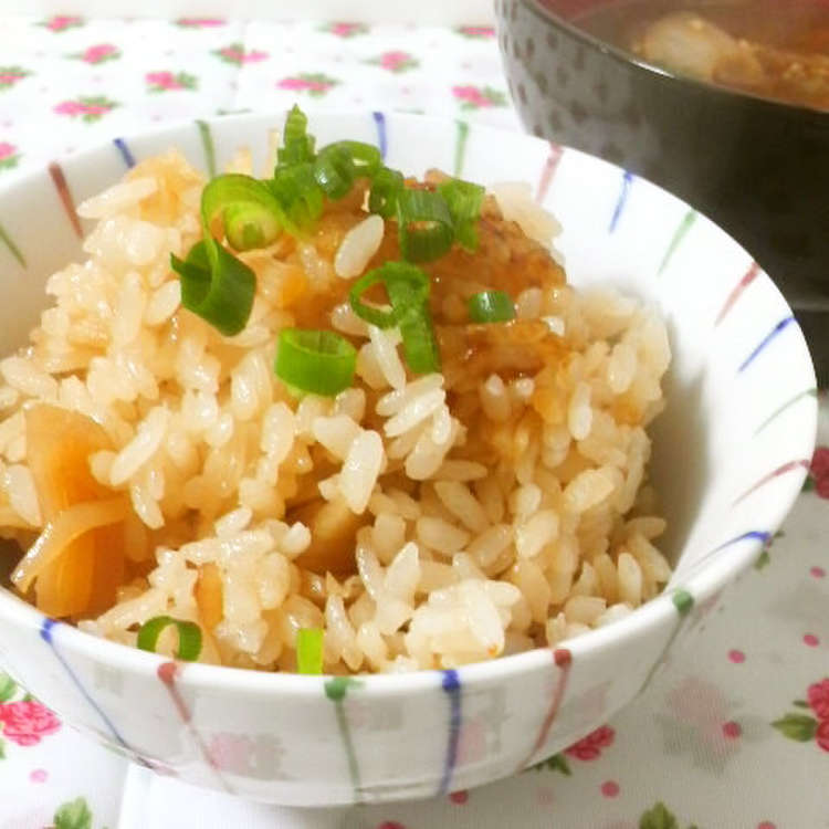 ♥ほたて貝柱の炊き込みご飯♥