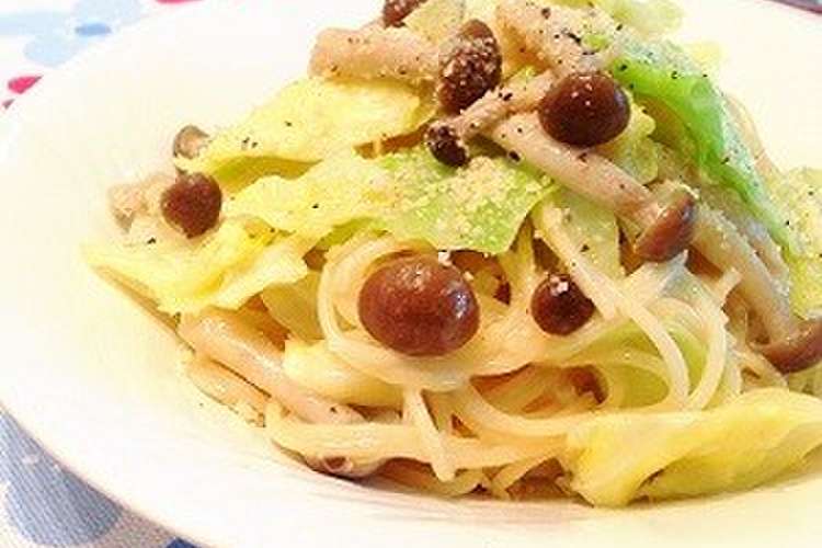 レンジ調理 春キャベツのクリームパスタ レシピ 作り方 By のりまきたまご クックパッド 簡単おいしいみんなのレシピが359万品