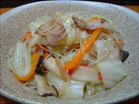 野菜たっぷり!ヘルシー焼きビーフン