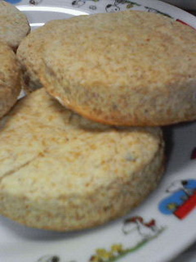 おからクッキー(卵､牛乳､砂糖不使用)の写真