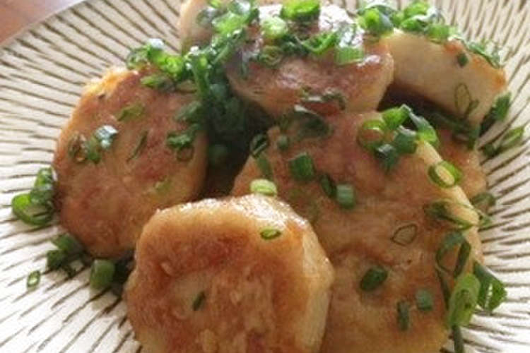蓮根の肉詰め ぽん酢風味 レシピ 作り方 By あんぶらっせ クックパッド