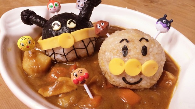 アンパンマンキャラカレー レシピ 作り方 By Mayumi クックパッド