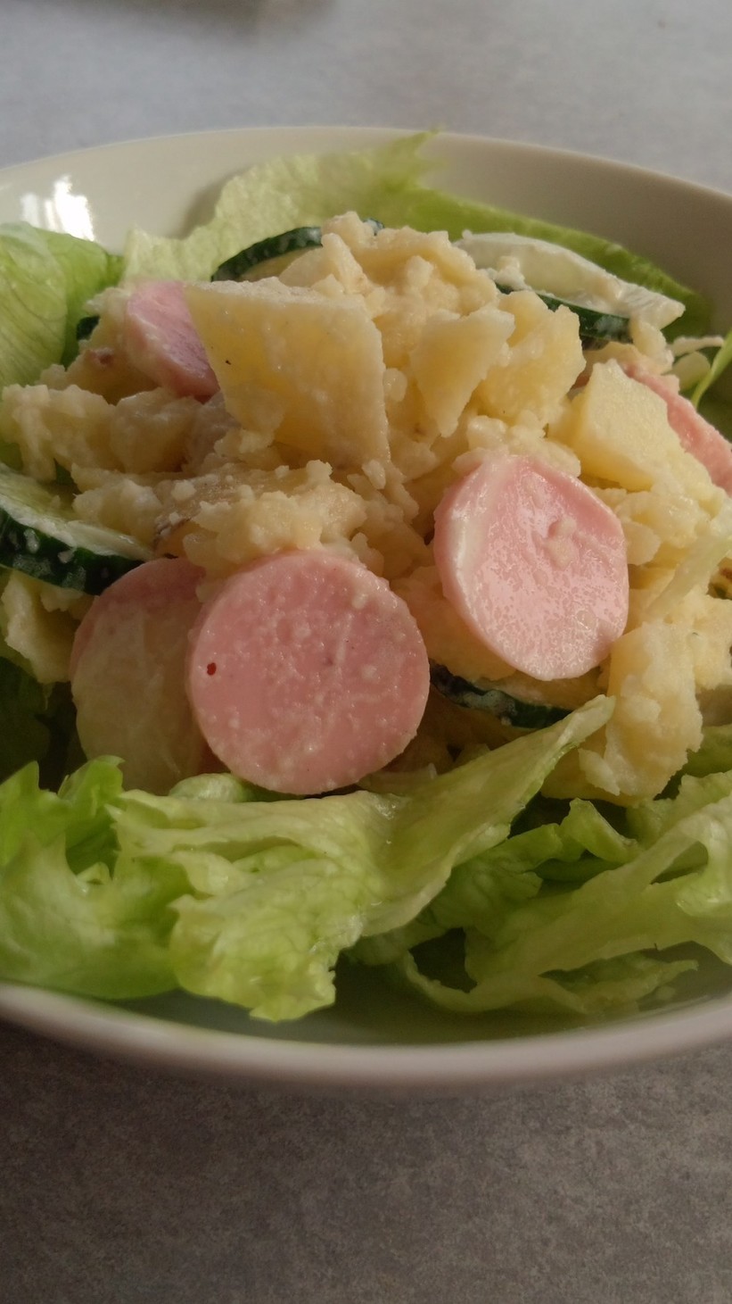 ☆魚肉ソーセージ入りポテトサラダ☆の画像